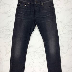 🔥65% OFF🔥 [SALE] Saint Laurent Black Denim Cropped Jeans